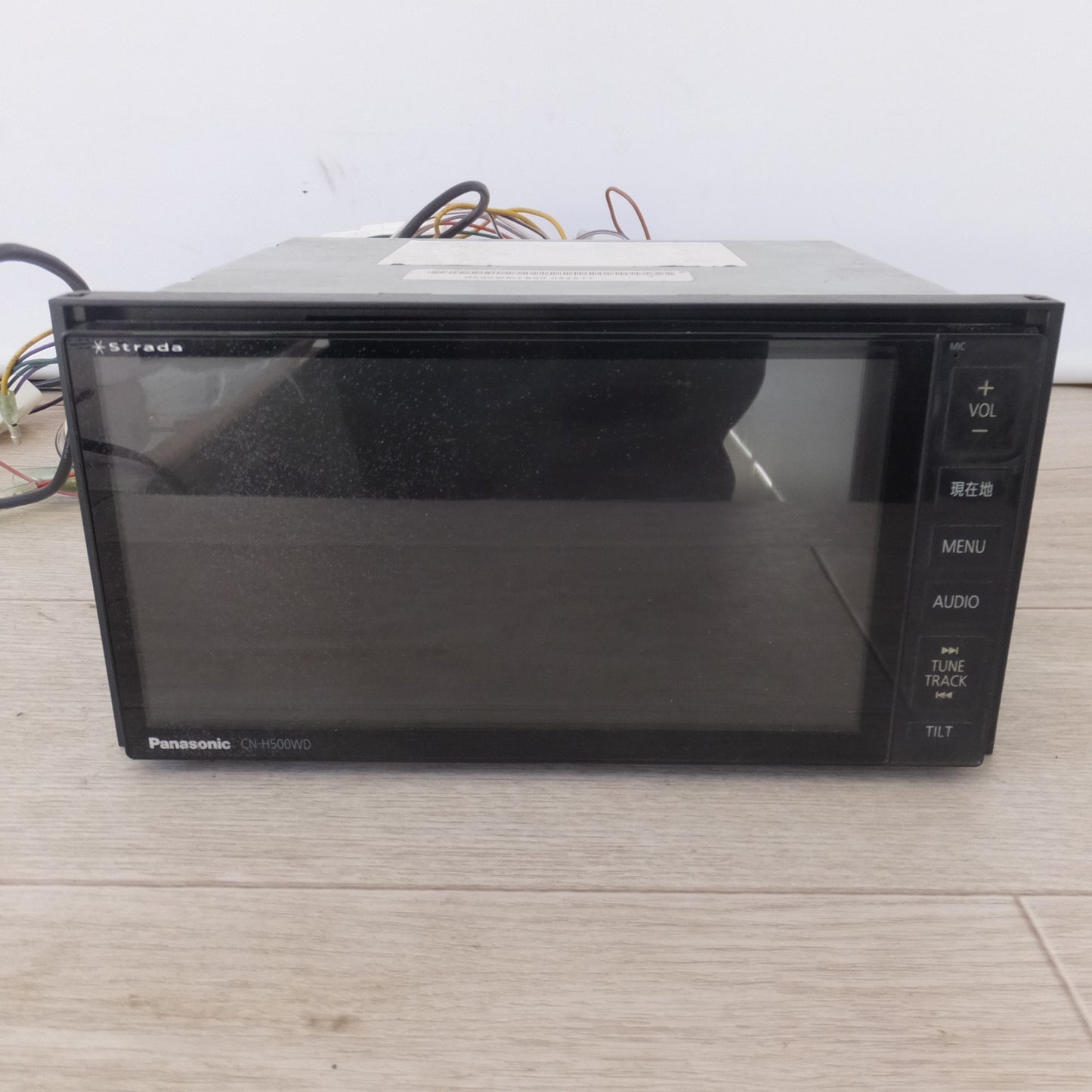 [送料無料] 現状品★パナソニック Panasonic HDDカーナビステーション Strada CN-H500WD(12★