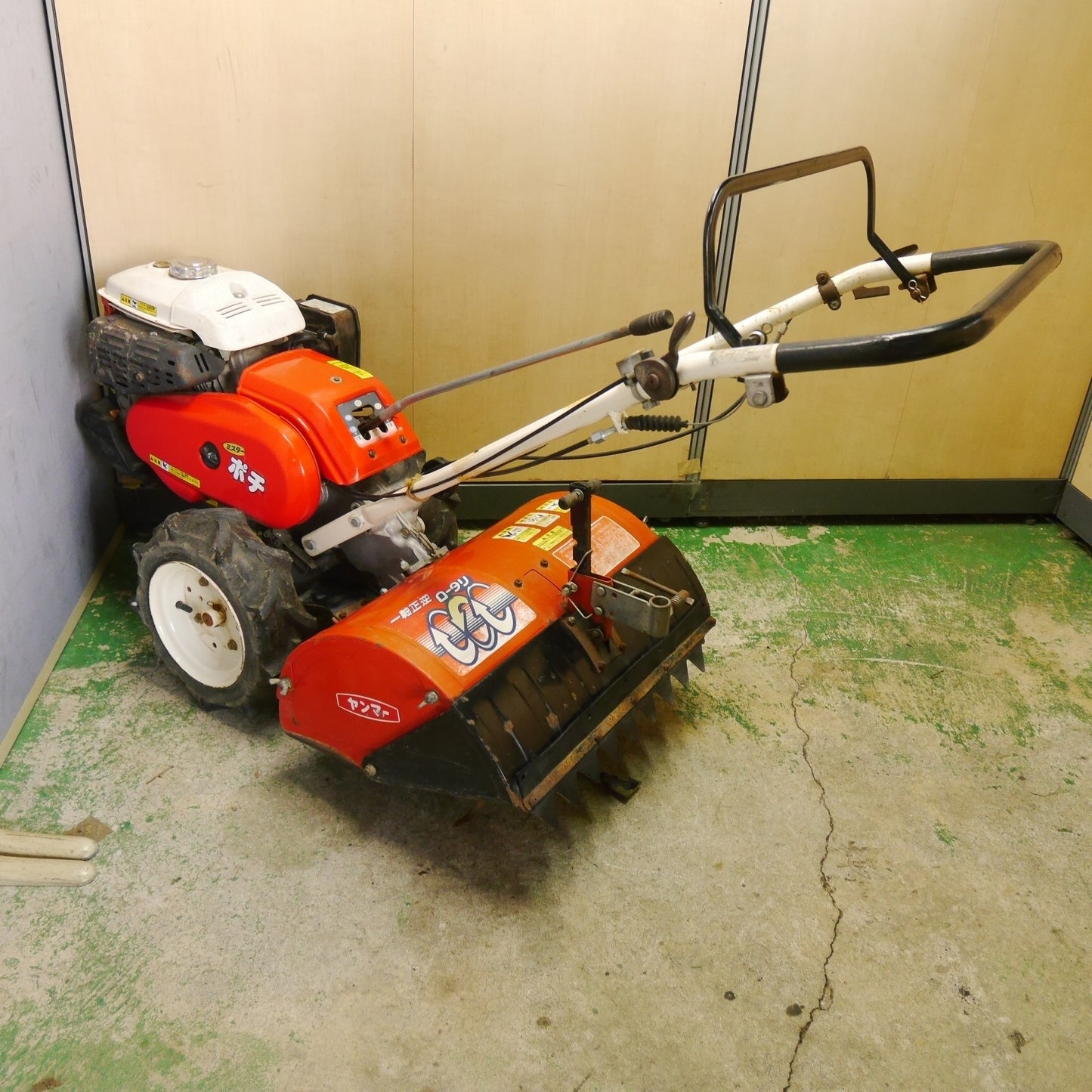 【岐阜発 直接引取限定】☆YANMAR ヤンマー ミスター ポチ ミニ 耕うん機 MRT6RZ 4.8馬力 農用 トラクター 歩行型 耕耘機 耕運機☆