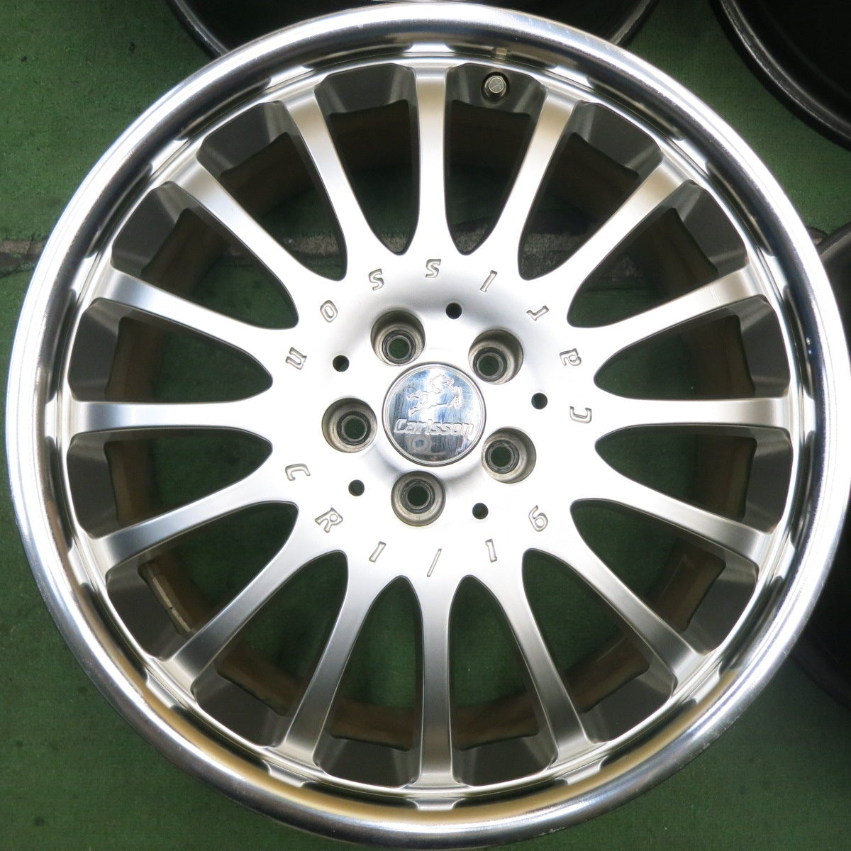 キレイ★プリウス 等 Carlsson CR1/16 カールソン 18インチ ホイール 18×7.5J PCD100/5H★5081505HAホ