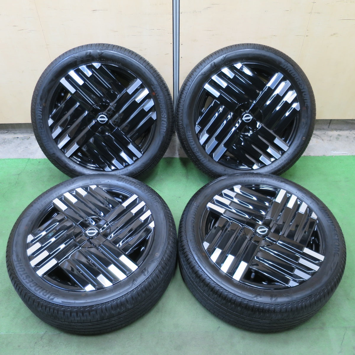 新車外し！25年◎日産 E13 ノート オーラ 純正 205/50R17 ブリヂストン トランザ T005A 17インチ PCD100/4H◎6082601NGノ