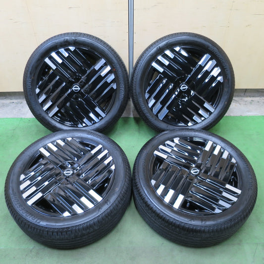 新車外し！25年◎日産 E13 ノート オーラ 純正 205/50R17 ブリヂストン トランザ T005A 17インチ PCD100/4H◎6082601NGノ
