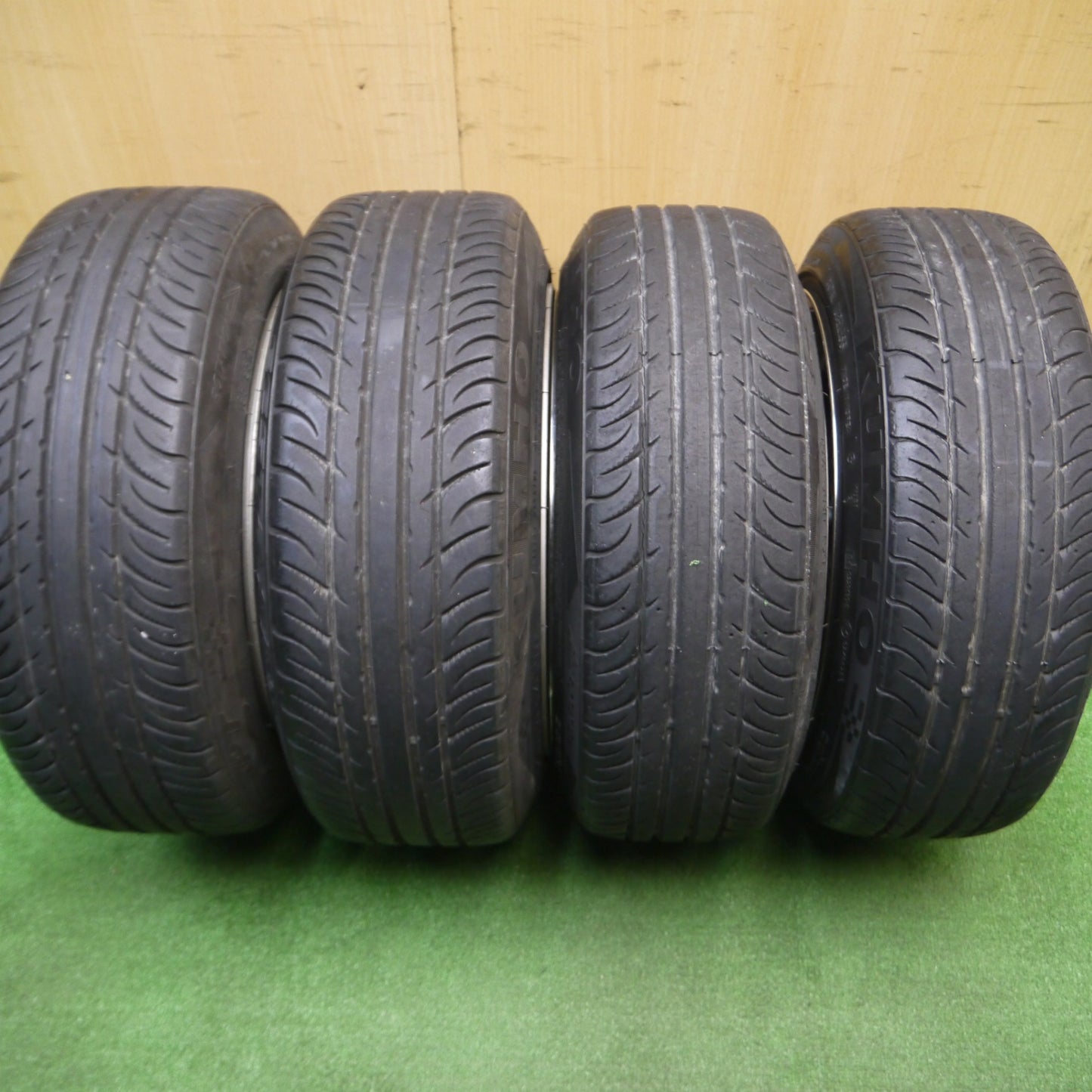 [送料無料] キレイ★WORK Equip EQ3/N 155/55R14 165/55R14 クムホ エクスタ SPT ワーク エクイップ 14インチ 軽トラ 等 PCD100/4H★4121310Hノ