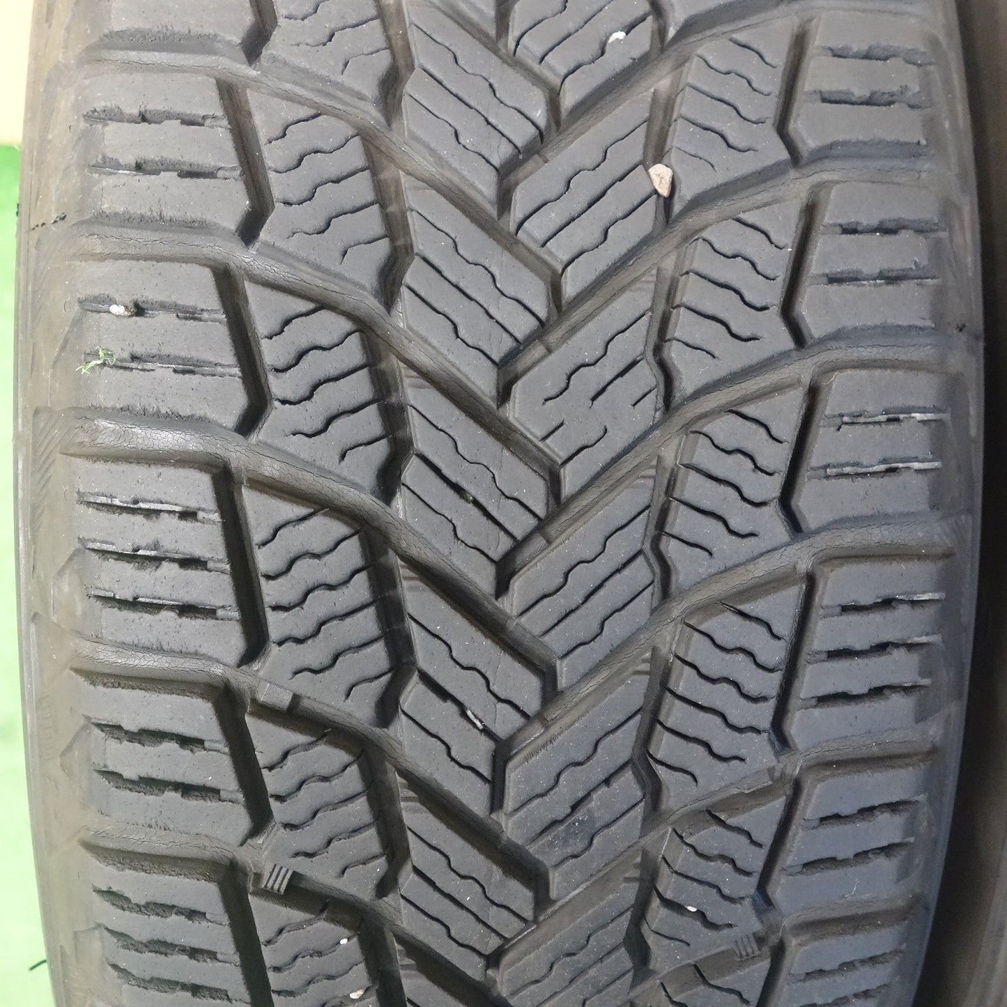 バリ溝！キレイ！8.5分★ワーゲン 等 TECMAG Type 207R 185/60R15 スタッドレス ミシュラン X-ICE SNOW テクマグ タイプ 207R 15インチ PCD100/5H★6040603KTス