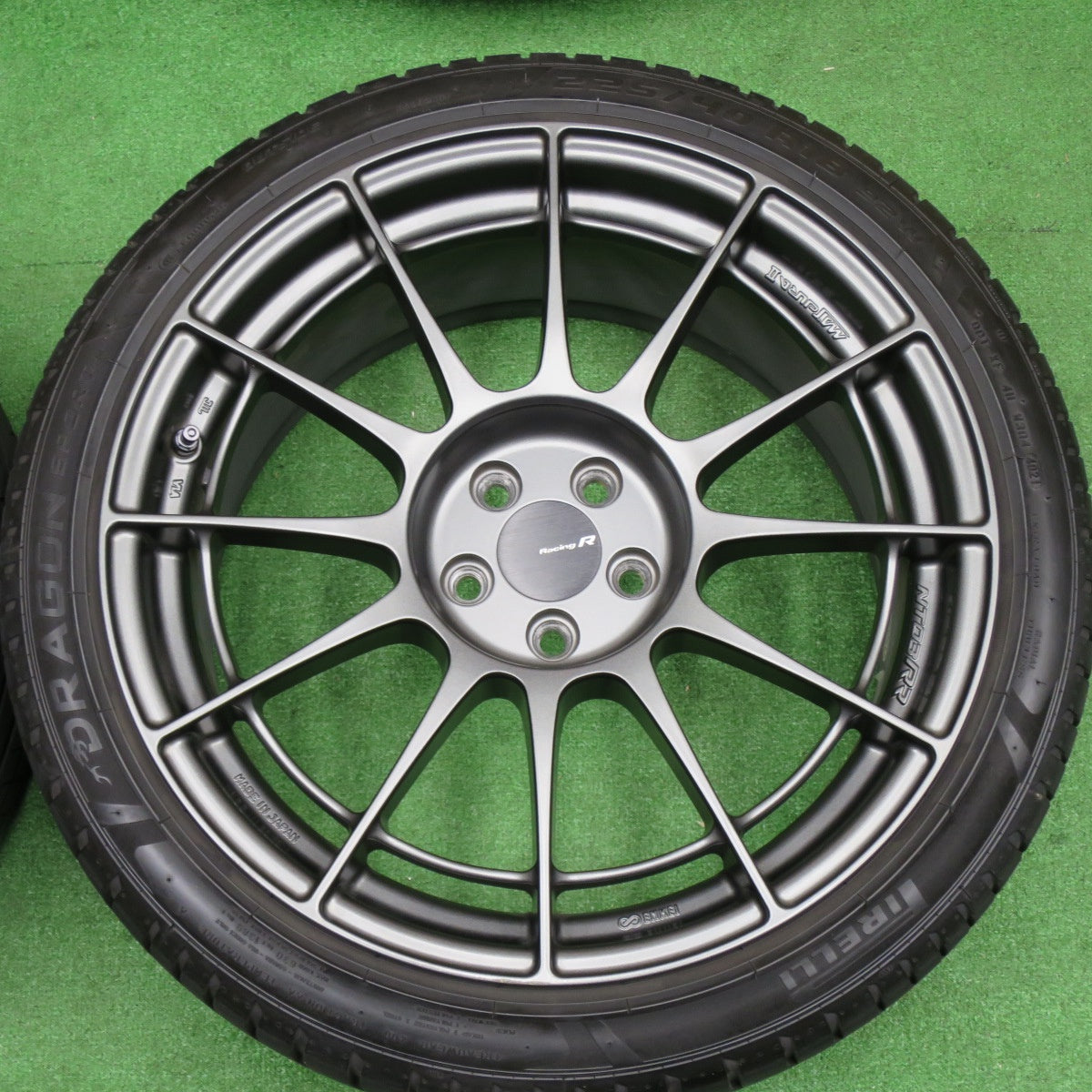 4本価格★86 BRZ 等 ENKEI NT03RR 225/40R18 ピレリ ドラゴン スポーツ TM Racing R エンケイ 18インチ PCD100/5H★6030103NKノ
