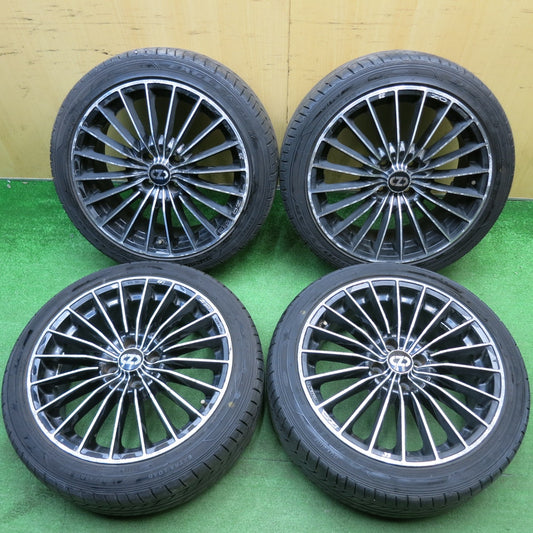 バリ溝！23年！8.5分★O・Z 35 Anniversary 205/45R17 グッドイヤー イーグル LS EXE 17インチ OZ 35アニバーサリー PCD100/4H★6022803HAノ