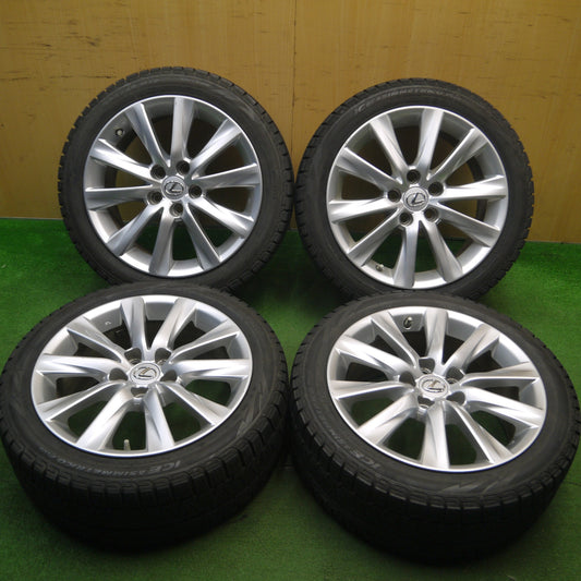 [送料無料] センサー付★レクサス IS 純正 225/45R17 スタッドレス ピレリ アイスアシンメトリコ プラス 17インチ PCD114.3/5H★5030402Hス