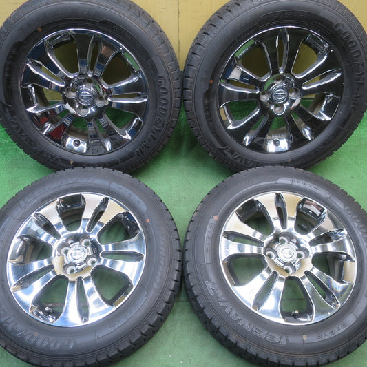 バリ溝！9.5分★日産 ウイングロード ライダー 純正 205/65R16 スタッドレス グッドイヤー アイスナビ7 16インチ PCD100/4H★6051302NJス
