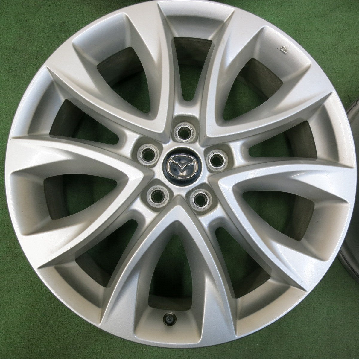 [送料無料] 4本価格★マツダ CX-5 純正 ホイール 19インチ 19×7J CX5 PCD114.3/5H★5021419SYホ