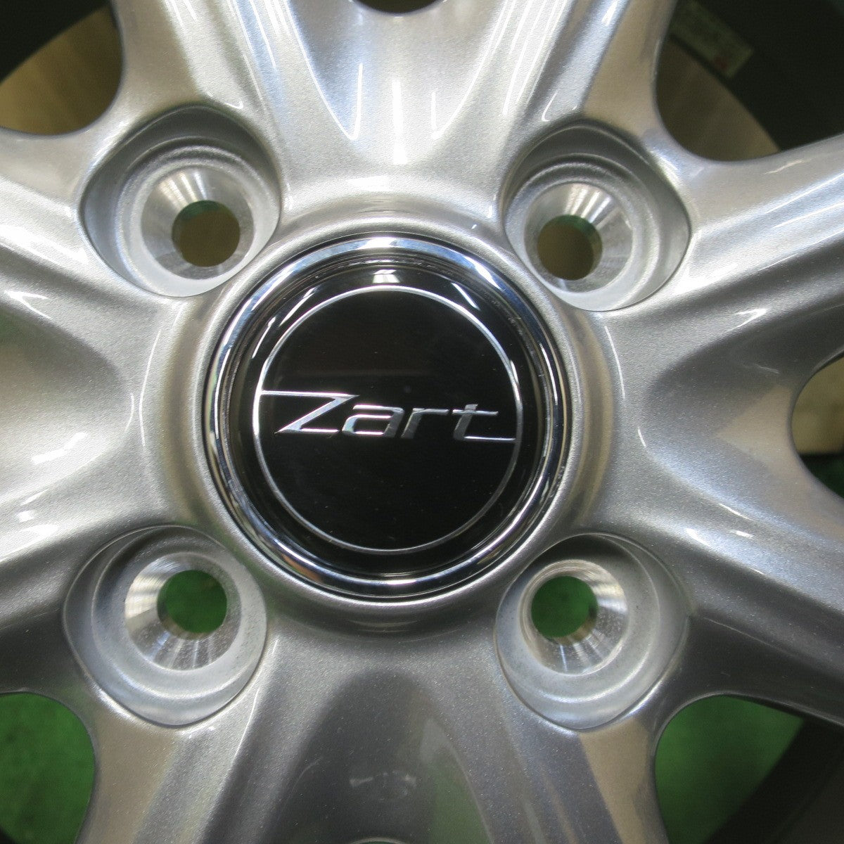 未使用！25年◎スタッドレス 155/65R14 ブリヂストン ブリザック WZ-1 Zart S18 社外 アルミ 14インチ PCD100/4H◎6091105イス