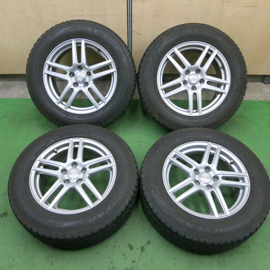 バリ溝！9分★スタッドレス 225/65R17 グッドイヤー アイスナビ SUV ravrion ラブリオン 17インチ PCD114.3/5H★5050502ナス
