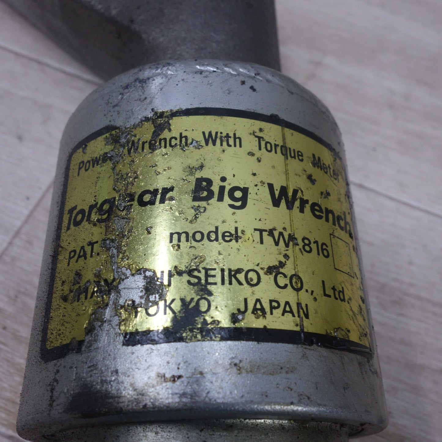 [送料無料] ◆ハスコー トルガー ビック レンチ TW-816HS パワー レンチ 自動車 整備 工具 HASCO メタルケース◆