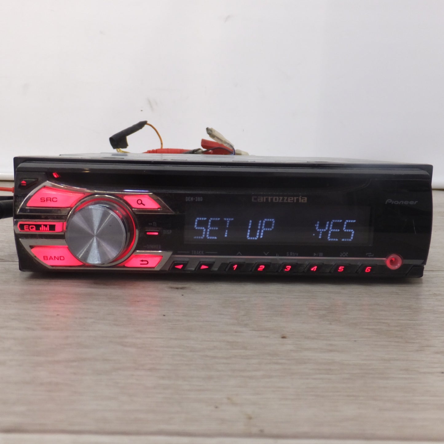 [送料無料] ★カロッツェリア carrozzeria オーディオメインユニット CD チューナーメインユニット DEH-380(63★