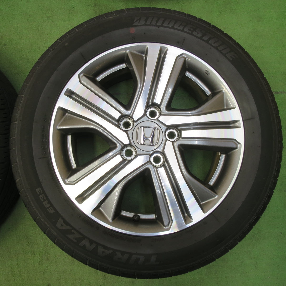 バリ溝！21年！キレイ！8.5分★ホンダ RP ステップワゴン 純正 205/60R16 ブリヂストン トランザ ER33 16インチ PCD114.3/5H★5050812イノ