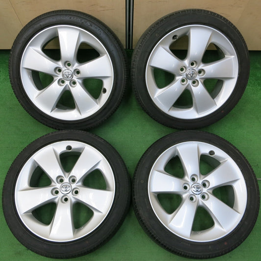 *送料無料* 4本価格★トヨタ 30系 プリウス ツーリング 純正 215/45R17 トーヨー プロクセス R30 17インチ PCD100/5H★4052803イノ