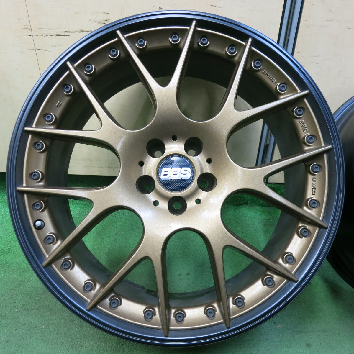空気圧センサー付★BBS CH-R2 ブロンズ 21インチ ホイール 21×9J 21×10.5J PCD112/5H★5062406SYホ