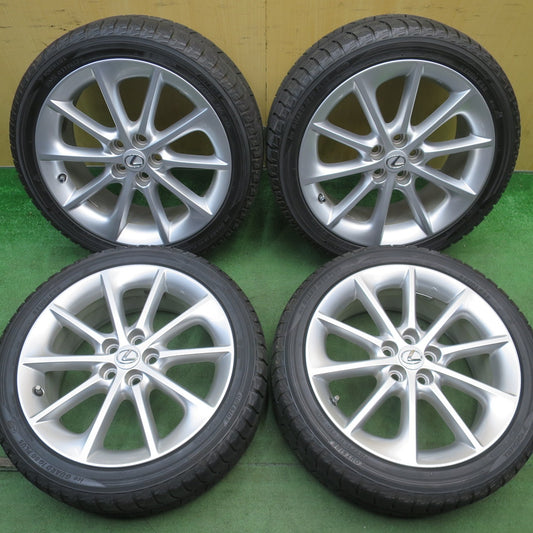 キレイ★レクサス CT 純正 215/45R17 スタッドレス ヨコハマ アイスガード iG50 プラス 17インチ PCD100/5H★6052901NJス