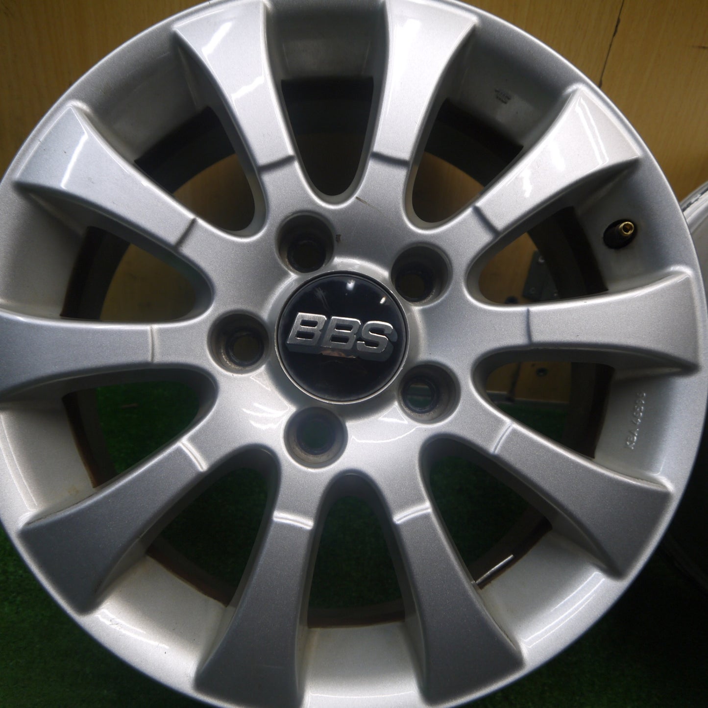 4本価格★ワーゲン ゴルフ 等 BBS RD391 15インチ ホイール 15×6.5J PCD112/5H★6010907Hホ