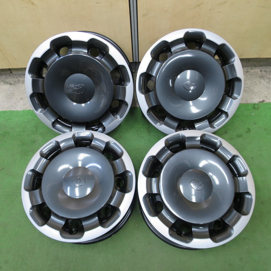 新車外し！ナット付き◎トヨタ 10系 シエンタ Zグレード 純正 スチール ホイール 15インチ 15×5.5J PCD100/5H◎6083101NGホ