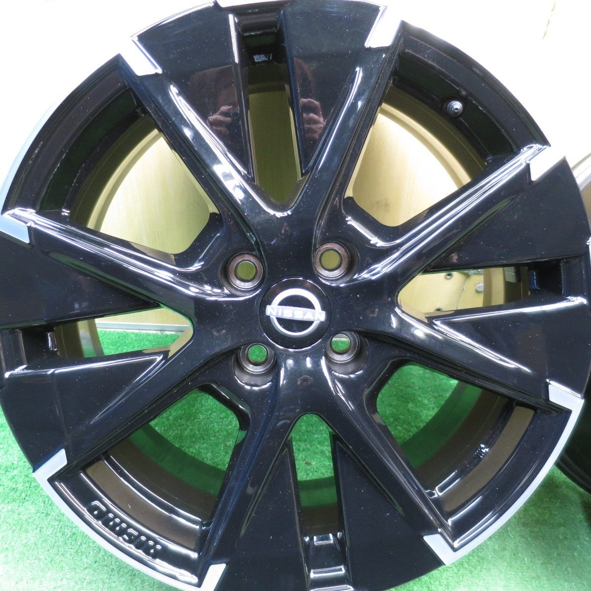 新車外し★日産 E13 ノート オーラ ニスモ 純正 ホイール 17インチ 17×7J NOTE AURA NISMO PCD100/4H★5031111Hホ