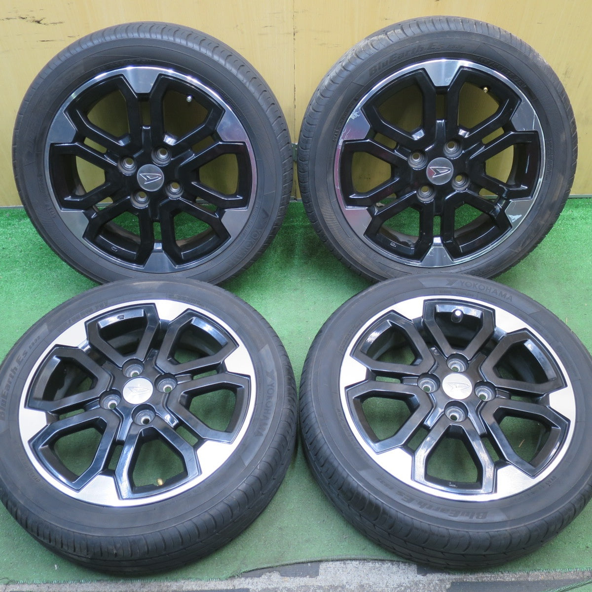 4本価格！23年★ダイハツ ウェイク 純正 165/55R15 ヨコハマ BluEarth-ES ES32 ブルーアース 15インチ PCD100/4H★5092604NJノ
