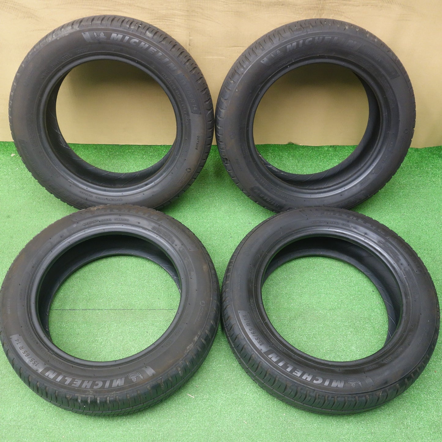 4本価格！22年★155/65R14 ミシュラン エナジーセイバー4 タイヤ 14インチ N-WGN ルークス アルト スペーシア ウェイク ミラ 等★6061703KTノタ