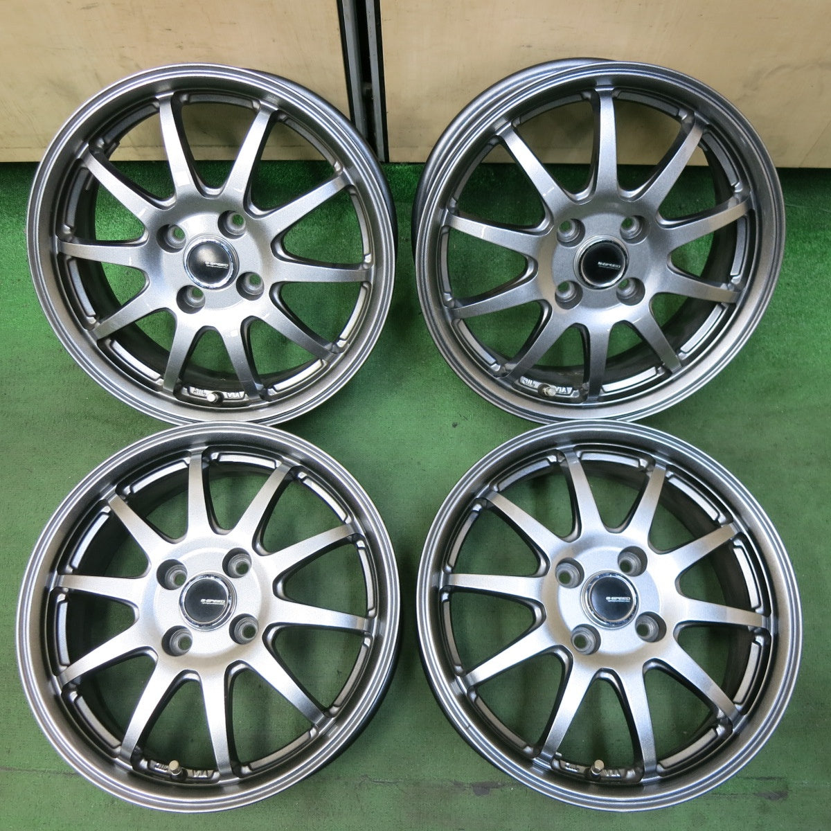 キレイ★G-SPEED ホイール 15インチ Gスピード G-スピード 15×5.5J PCD100/4H★5042310SYホ