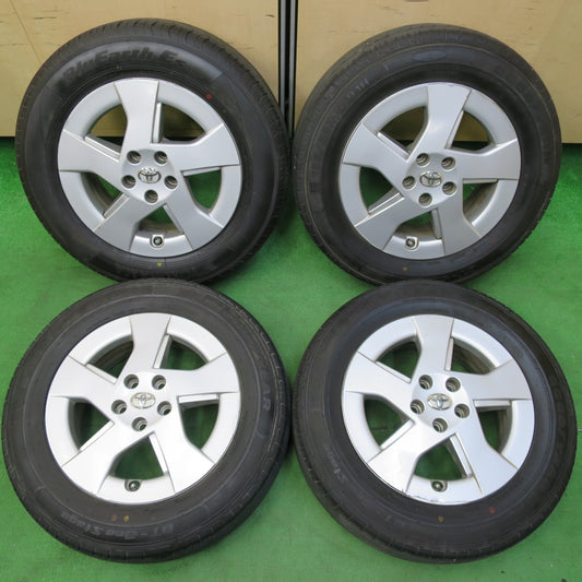 *送料無料* バリ溝！22年！ほぼ10分★トヨタ 30系 プリウス 純正 195/65R15 ヨコハマ BluEarth-ES ES32 グッドイヤー GT-Eco Stage PCD100/5H★4062105イノ