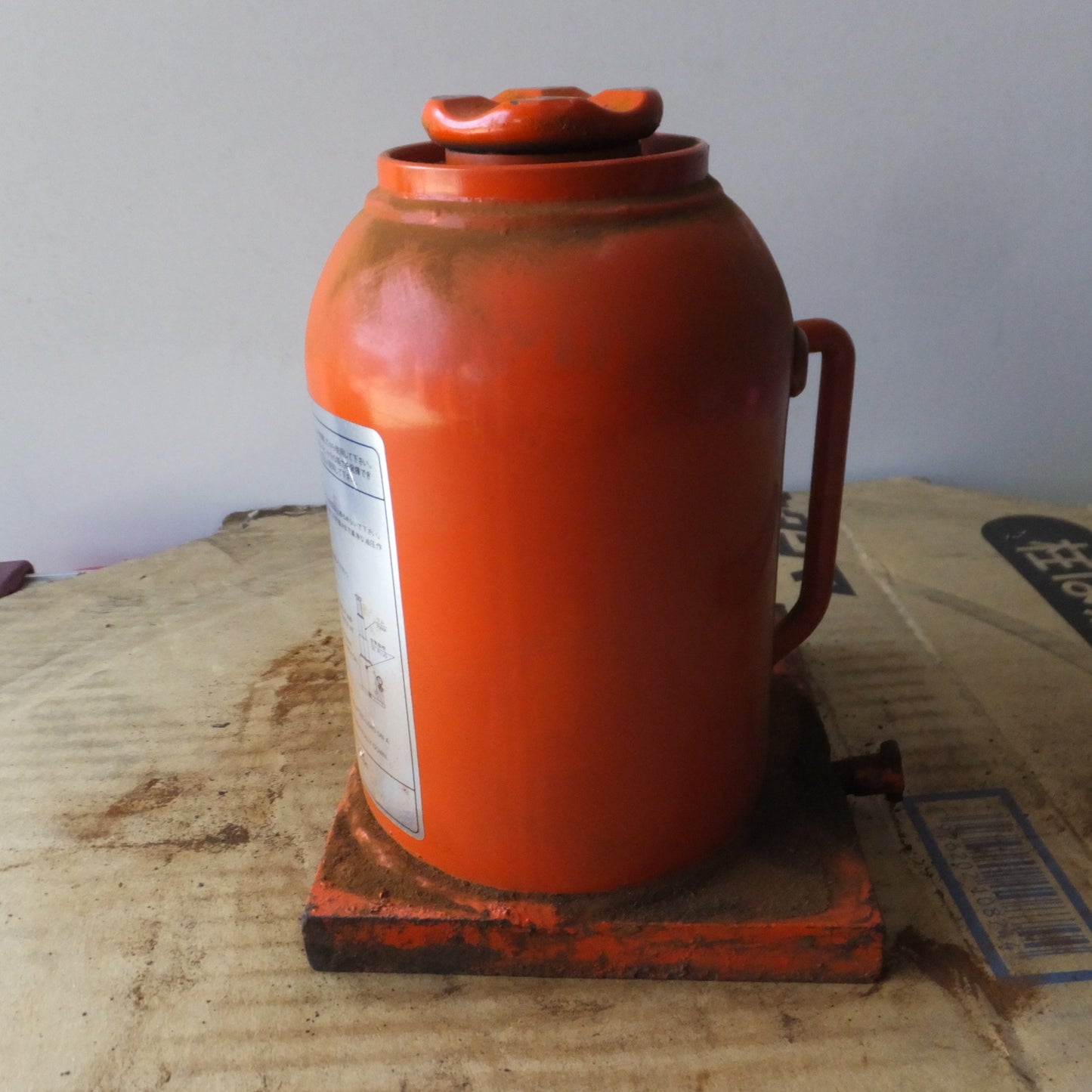 [送料無料] ◆マサダ 油圧ジャッキ HPD-10-2 工具 10TON 10ton 10トン 10000kg 油圧式 オイル だるま ダルマ 車載 自動車 点検 整備(4)◆