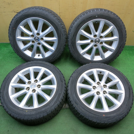 バリ溝！9分★トヨタ 200系 クラウン ロイヤル サルーン 純正 215/55R17 スタッドレス ダンロップ ウインターマックス WM01 PCD114.3/5H★5060710HAス