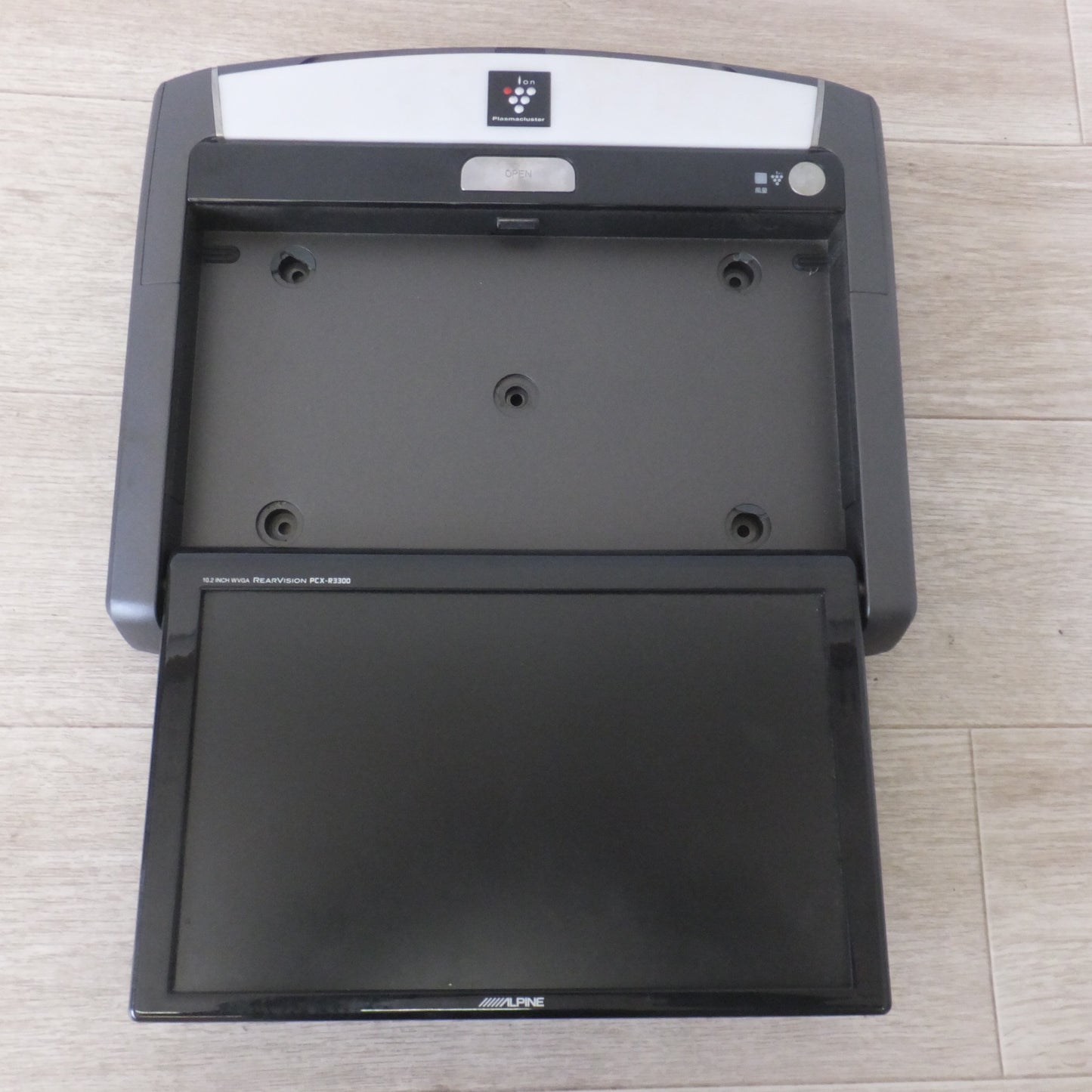 [送料無料] ★アルパイン ALPINE 10.2inch WVGA LED液晶 プラズマクラスターリアビジョン ブラック PCX-R3300B(96)★