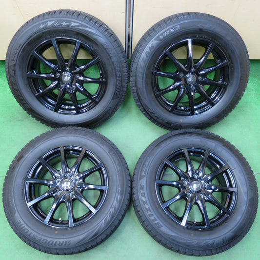 バリ溝！20年！キレイ！9.5分★スタッドレス 215/65R16 ブリヂストン ブリザック VRX2 STRANGER ストレンジャー 16インチ PCD114.3/5H★4112503イス