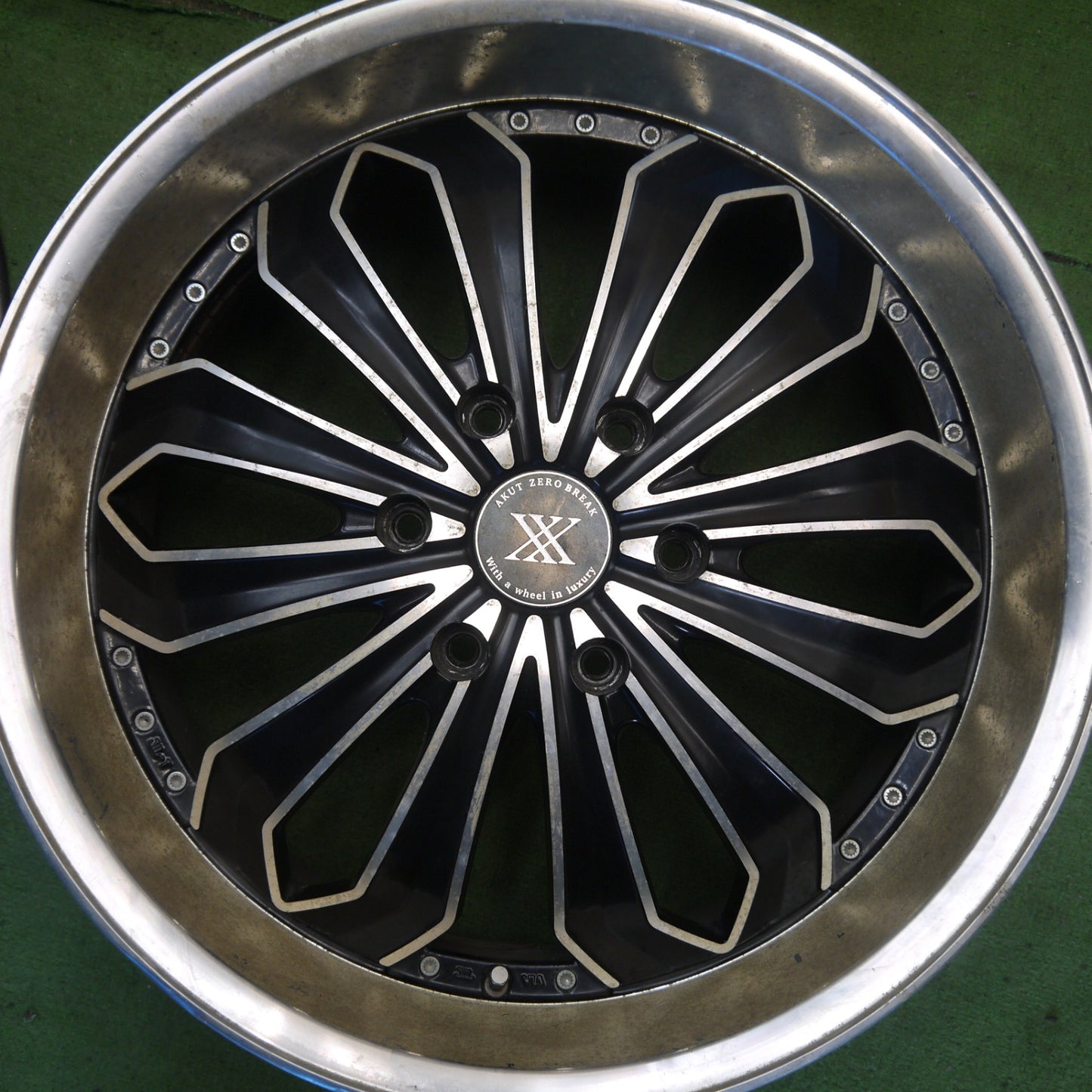 4本価格★AKUT ZEROBREAK X 20インチ ホイール アクト ゼロ ブレイク 20×8.0J PCD139.7/6H★6063002Hホ