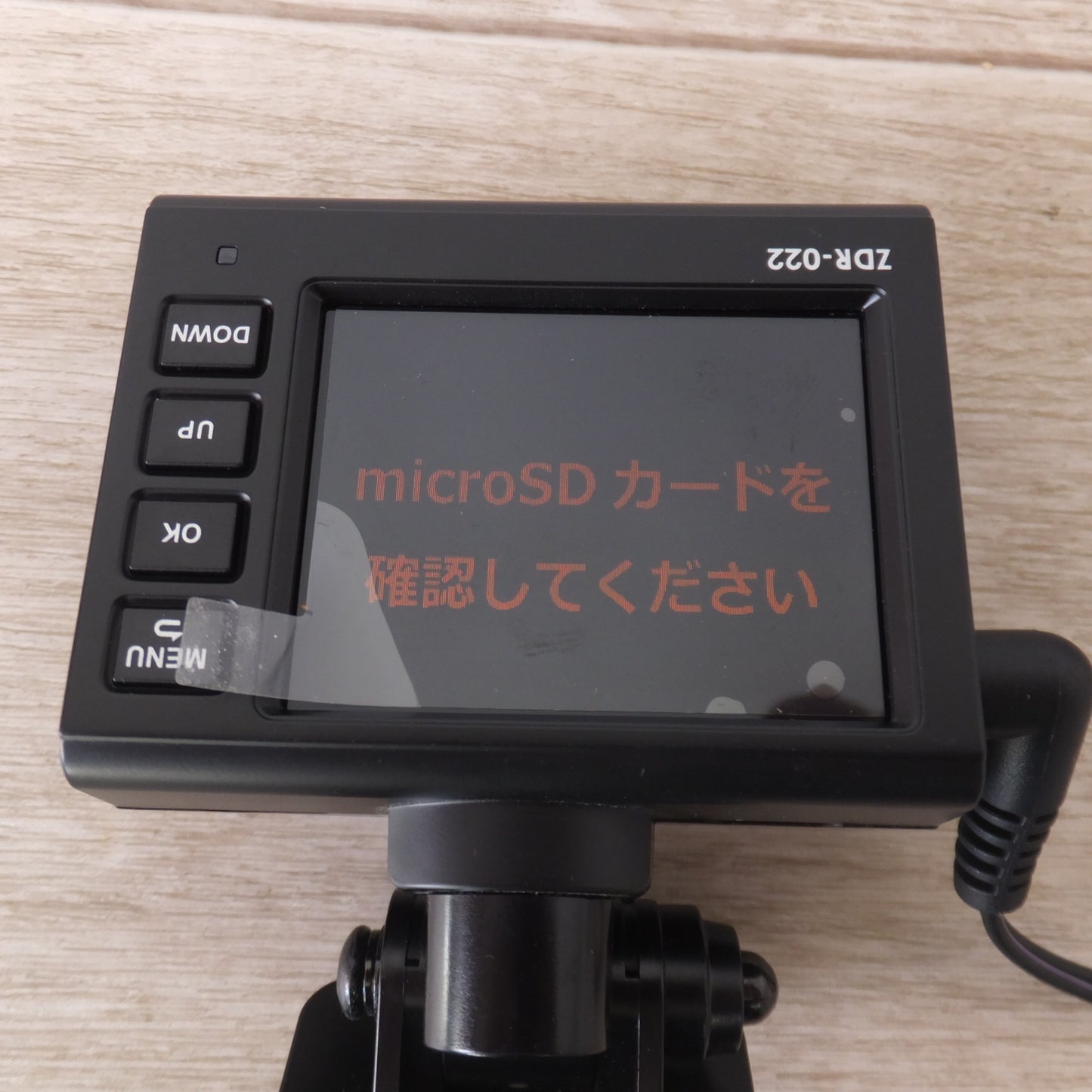 [送料無料] ★コムテック COMTEC ドライブレコーダー ZDR-022 SDカード無し★
