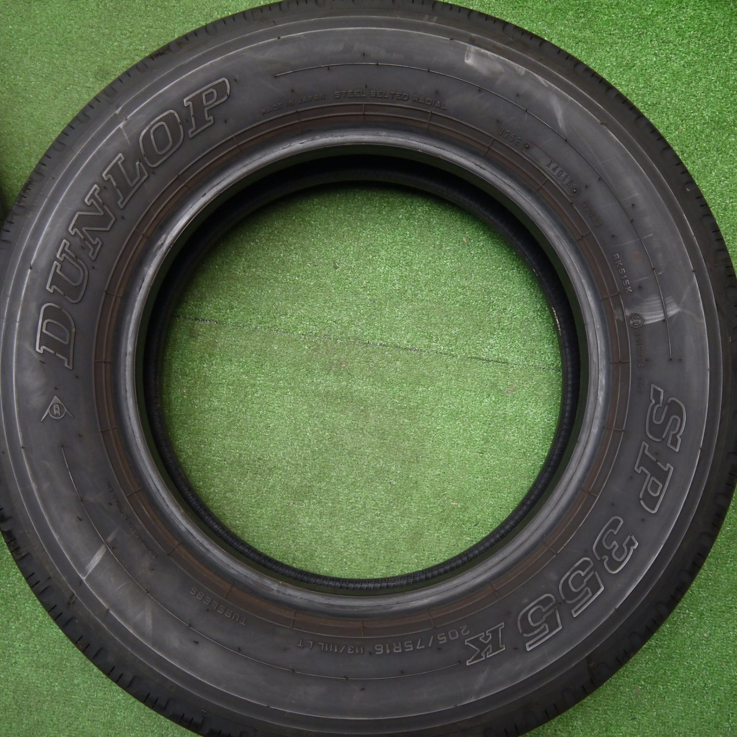バリ溝！8.5分！6本★トラック タイヤ 205/75R16 113/111L ダンロップ SP355K 16インチ★5120901Hノタ