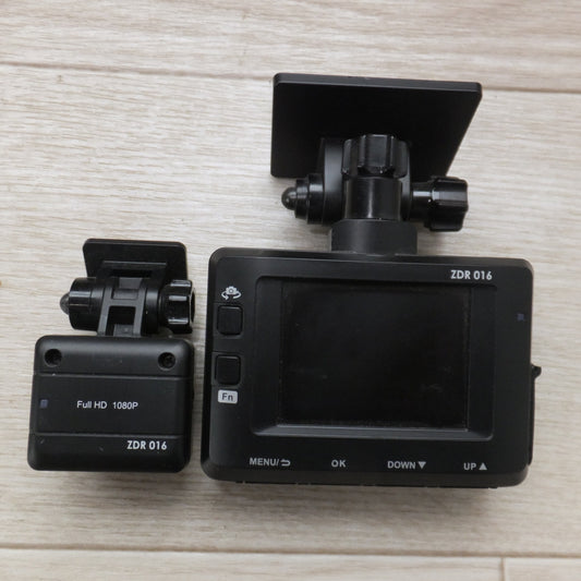 [送料無料] ★コムテック COMTEC ドライブレコーダー ZDR016　配線 SDカードなし(28★