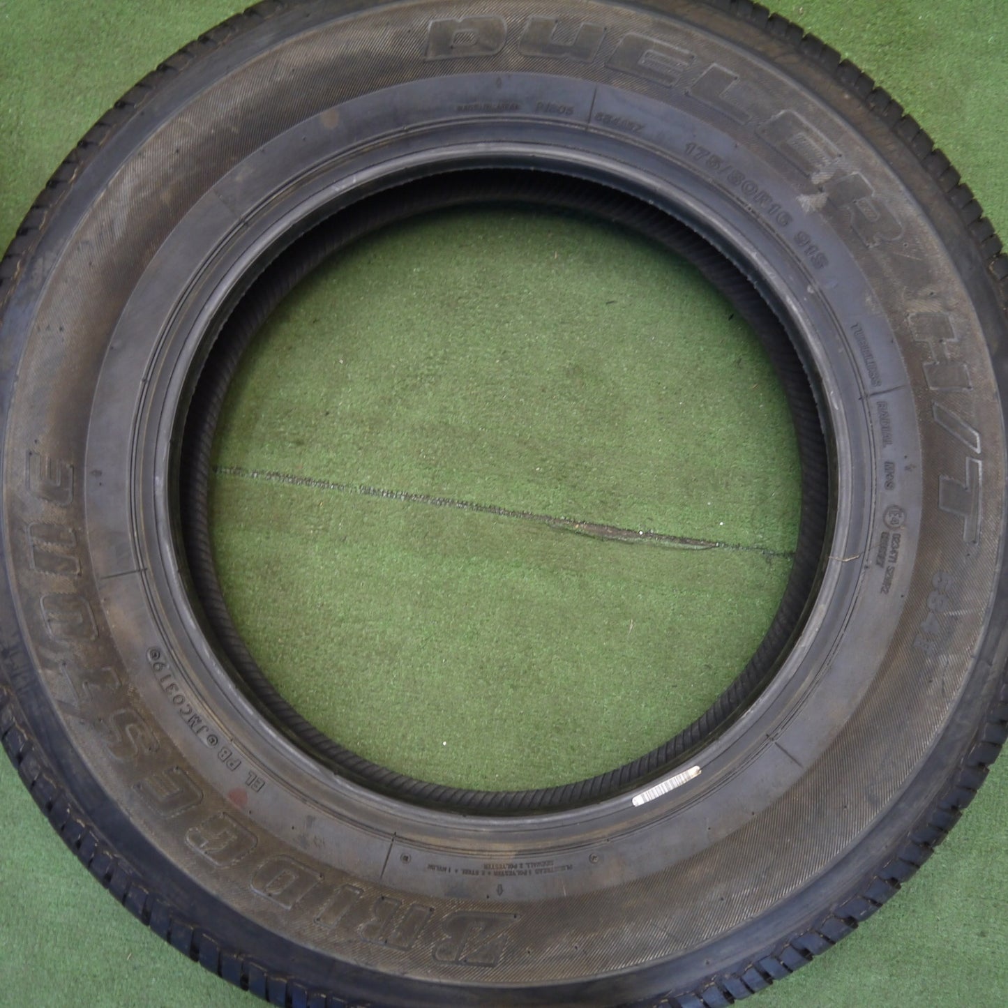 新車外し！5本★ジムニー 等 175/80R16 ブリヂストン デューラー H/T 684 Ⅱ DUELER タイヤ 16インチ★6052601Hノタ