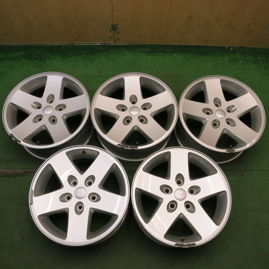 5本価格★JEEP ジープ JK ラングラー 純正 ホイール 17インチ 17×7.5J PCD127/5H★6071105HAホ
