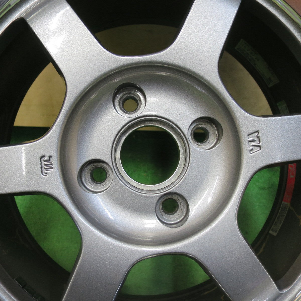 キレイ！25年！2本★RAYS VR TE37V 225/50R15 ヨコハマ アドバン A050 レイズ 15インチ PCD100/4H★5082808イノ