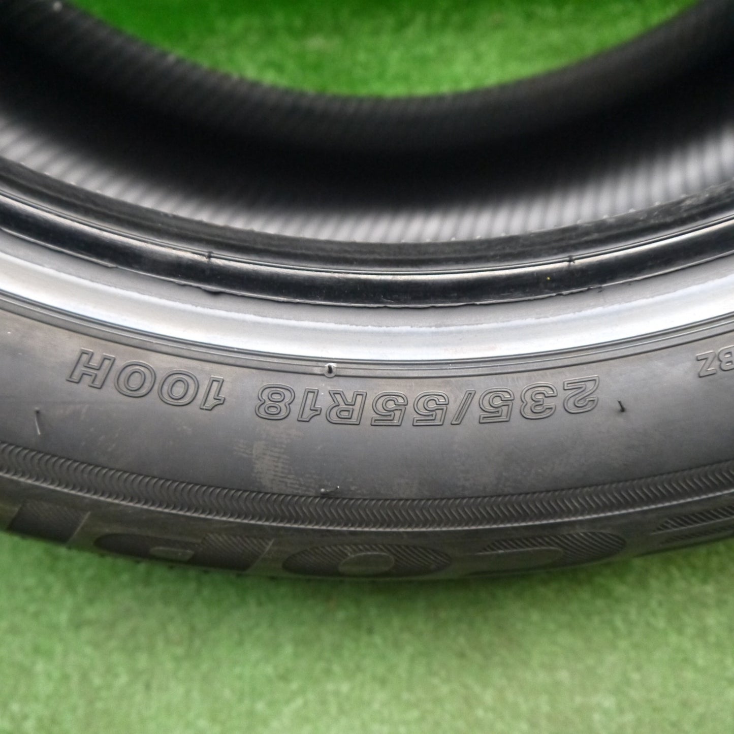 ほぼ未使用！21年！1本★235/55R18 ブリヂストン エコピア H/L 422 プラス タイヤ 18インチ RAV4 ハリアー ヴァンガード 等★6011410Hノタ