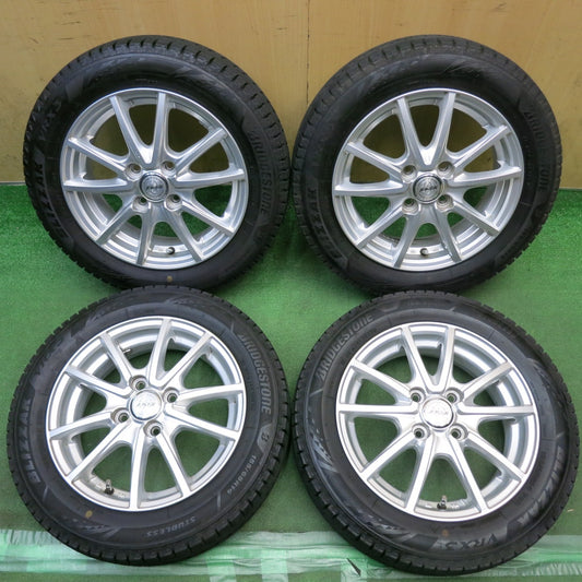 4本価格！23年◎スタッドレス 155/65R14 ブリヂストン ブリザック VRX3 JOKER ジョーカー 14インチ PCD100/4H◎6092604HAス