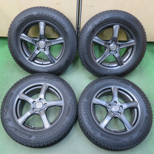 バリ溝！キレイ！9.5分◎スタッドレス 225/65R17 ブリヂストン ブリザック DM-V3 TOPRUN トップラン 17インチ PCD114.3/5H◎6101910イス