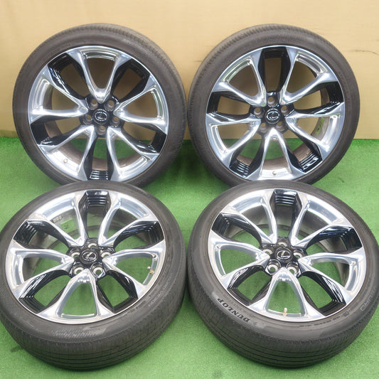 センサー付★レクサス LC 500 h 純正 245/40R21 275/35R21 ダンロップ VEURO VE304 21インチ PCD120/5H★6032502KTノ