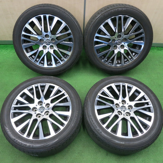 [送料無料] キレイ！22年★トヨタ 30系 ヴェルファイア アルファード 純正 235/50R18 ダンロップ ルマン5 LE MANS V 18インチ PCD114.3/5H★4121608TNノ