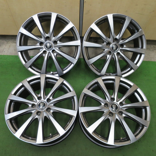 キレイ★MANARAY SPORT マナレイ スポーツ 18インチ ホイール 18×7J PCD114.3/5H★6030602NGホ