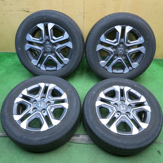 キレイ★ホンダ フリード クロスター 純正 185/65R15 ダンロップ エナセーブ EC300 15インチ PCD114.3/5H★5061304HAノ