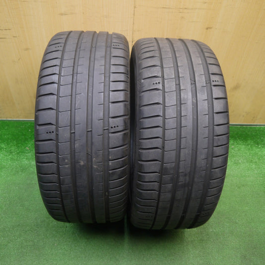バリ溝！24年！9.5分！2本★235/40R18 ミシュラン パイロット スポーツ 5 タイヤ 18インチ インプレッサ シビック BMW M3 等★6010503Hノタ