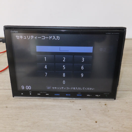 [送料無料] 現状品★パナソニック製 ホンダ 純正 8インチプレミアムインターナビ Gathers 08A40-5U0-410 VXM-165VFEi　セキュリティロック[38]★