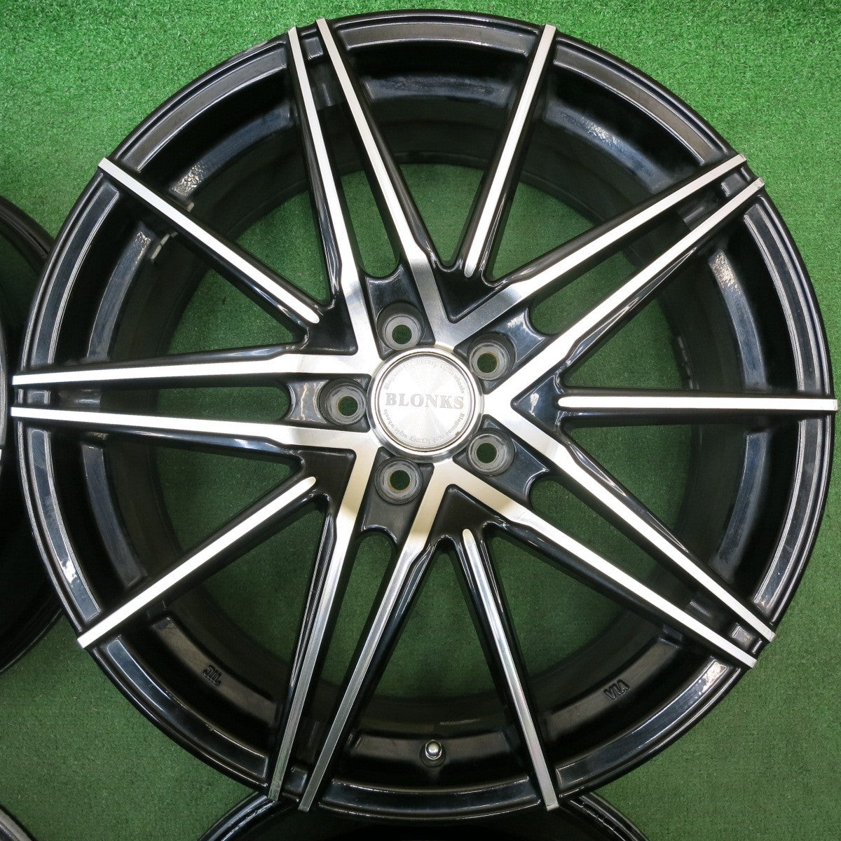 4本価格★BLONKS TB-01 18インチ ホイール ブロンクス 18×7J PCD100/5H★6050503HAホ
