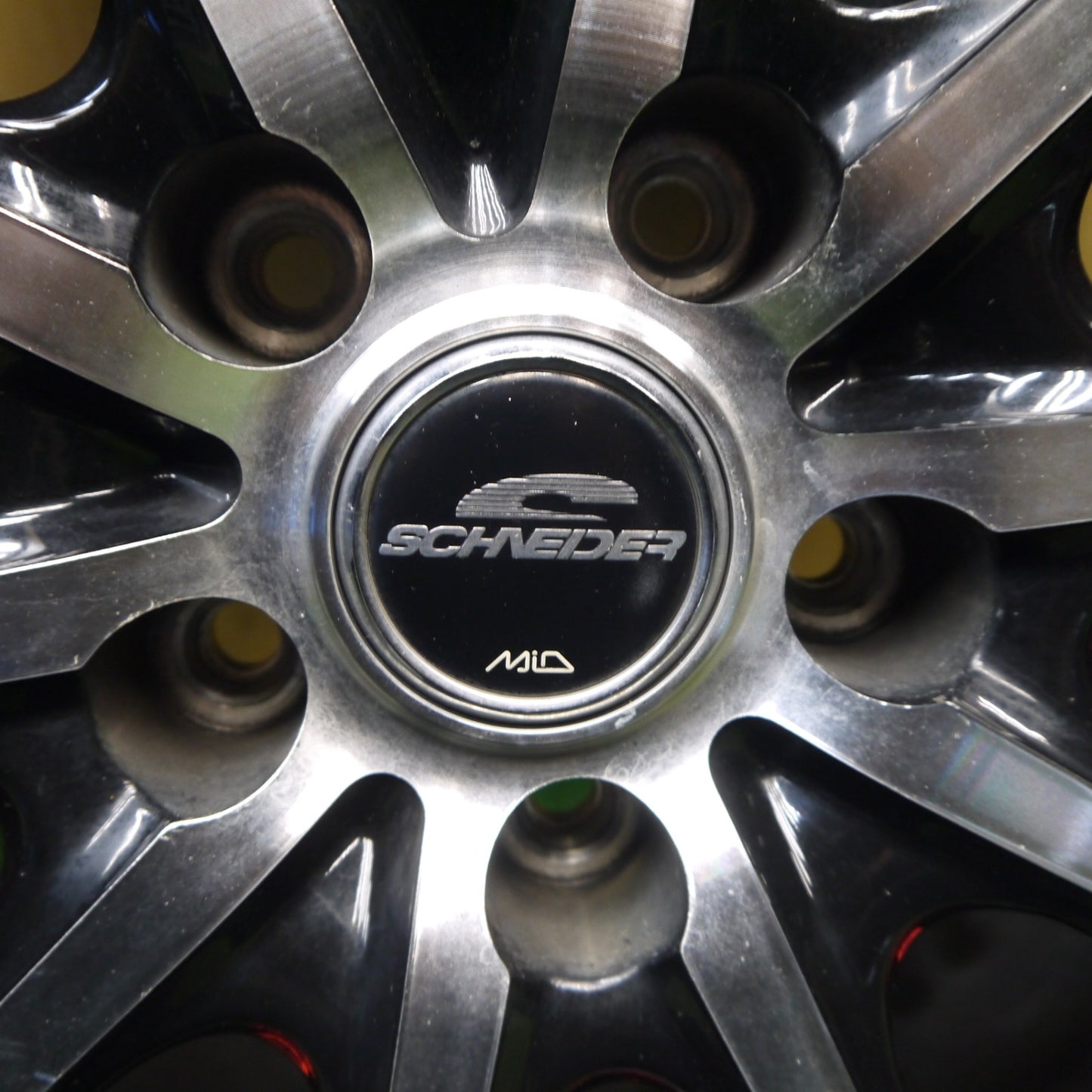 4本価格！22年★195/45R17 ヨコハマ アドバン NEOVA AD09 SCHNEIDER MiD シュナイダー 17インチ PCD114.3/5H★6031806Hノ