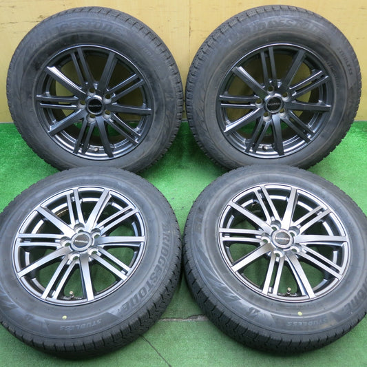 キレイ！21年★プリウス 等 195/65R15 スタッドレス ブリヂストン ブリザック VRX2 BALMINUM バルミナ 15インチ PCD100/5H★5050704NJス